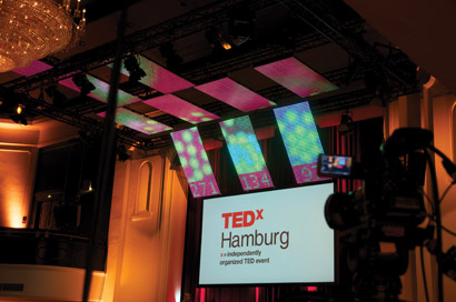 Tweet Bubbles at TEDxHamburg