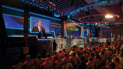 International Brotherhood of Teamsters Convention at the Paris Hotel in Las Vegas