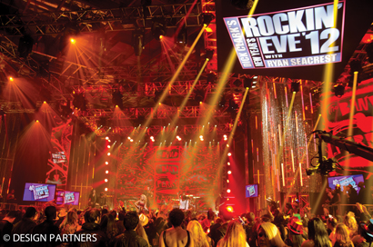 Lee Rose designed the looks for Dick Clarks New Years Rockin Eve 2012