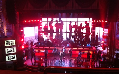 Jennifer Hudson rehearsals at the BET Honors