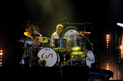 Carl Palmer photo by Michael Inns