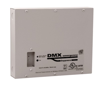 DMX Emergency Bypass Controller