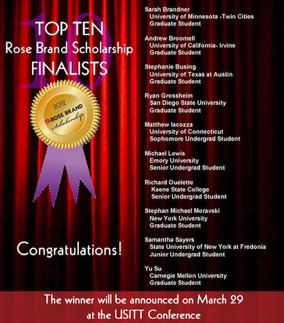 Rose Brand Top 10 Finalists