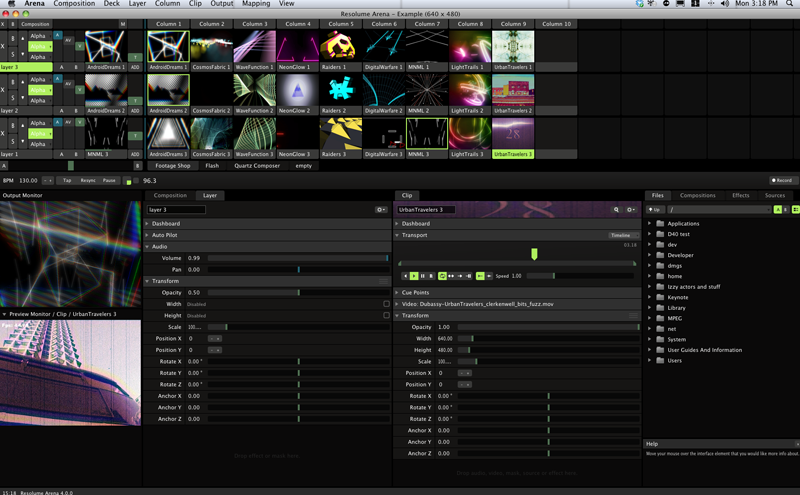 Resolume Arena 4 Media Server Software