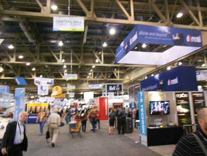 NAB 2012 show floor