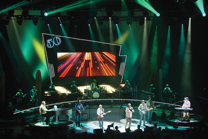 The Beach Boys 2012 tour photo by Craig Hopkins