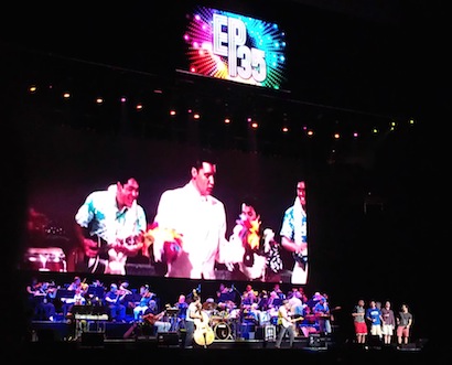 Elvis 35th anniversary concert rehearsals