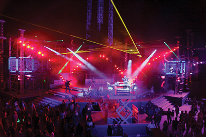 Luminosity, Powered by Pepsi, Lit by Blue Haze Entertainment and Chauvet