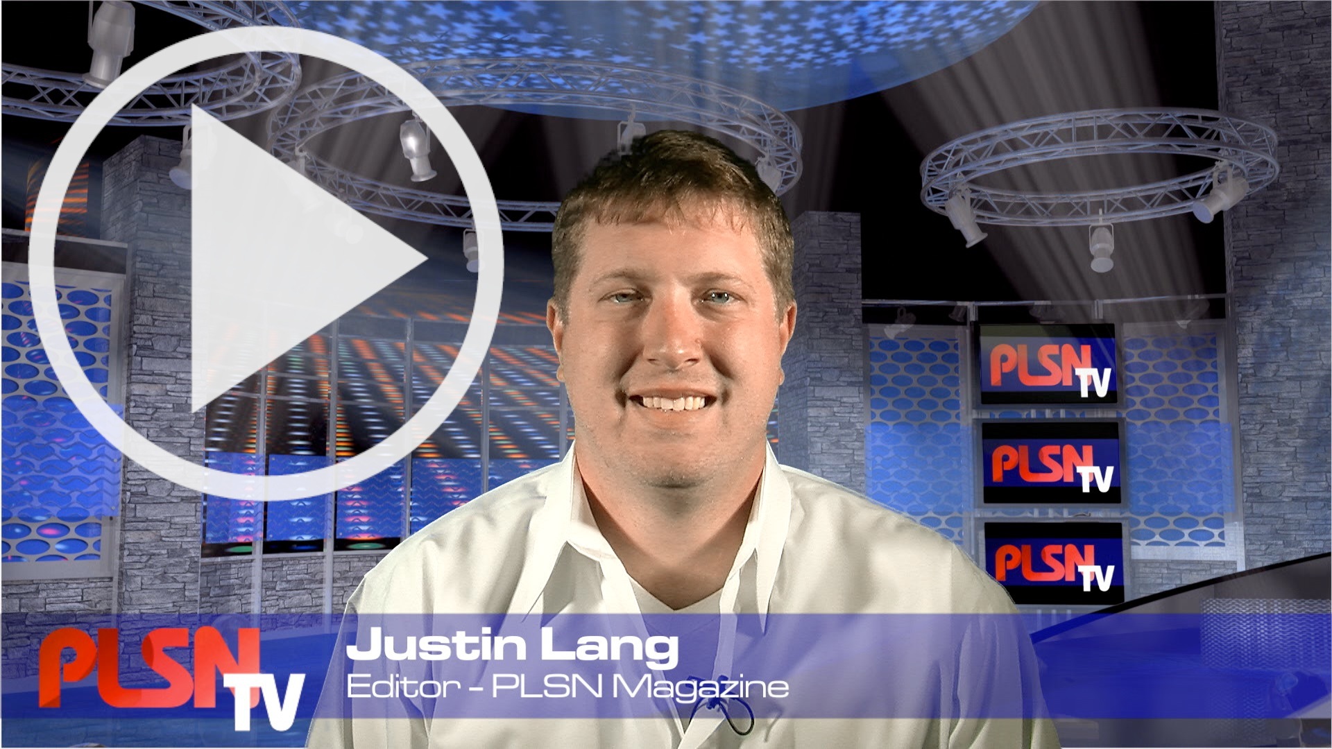 Justin Lang, editor, PLSN