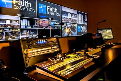 Faith Assembly control room