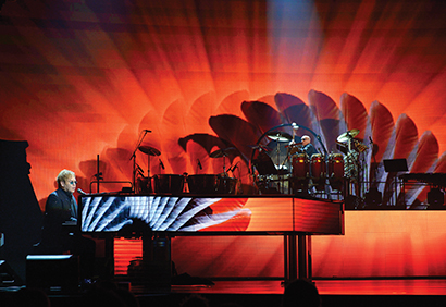 Elton John Million Dollar Piano photo by Steve Jennings