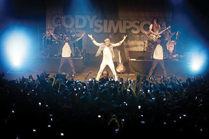 Adlib Supplies Lighting for Cody Simpson’s Solo Shows