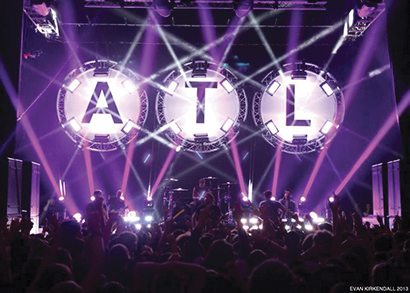 All Time Low, lit at O2 Shepherds Bush Empire in London by Zig Zag Lighting