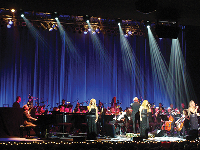 Celtic Woman, lit by Litronicx Ltd.