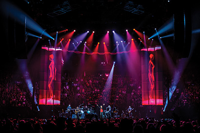 Bon Jovi tour photo courtesy of Moment Factory