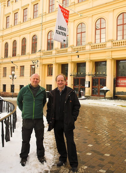 Lars Ekdahl with Bellalite’s Toivo Söderberg