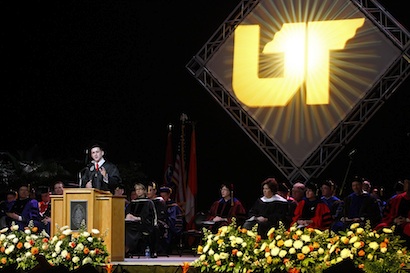 University of Tennesse graduation ceremonies.