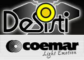 De sisti and Coemar logos