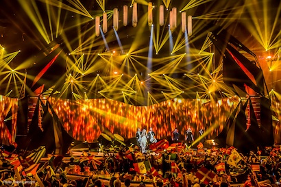 Clay Paky at Eurovision. Photo: Ralph Larmann