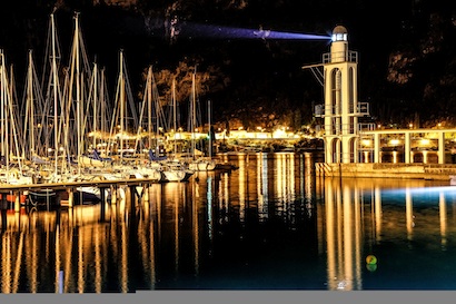 Lighthouse on Lake Garda