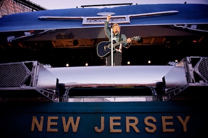 Bon Jovi's inflatable Buick