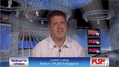 Justin Lang, editor, PLSN magazine