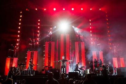 Foster the People at the Firefly Music Festival.