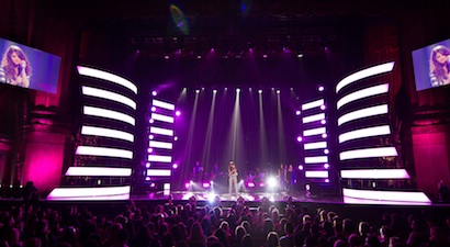 Robe at the MTV Upfront.