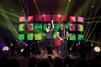 Thompson Square has used PixelFlex products on tour.