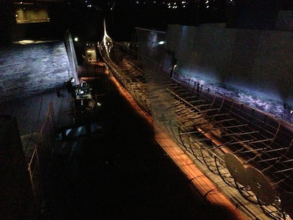 Viking ship at National Museum of Denmark.