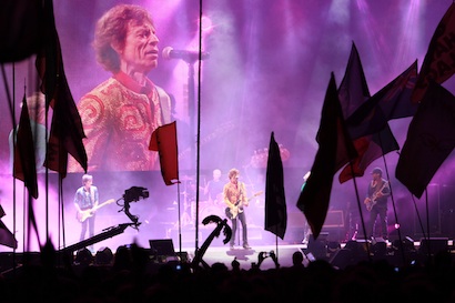 The Rolling Stones at Glastonbury Festival.