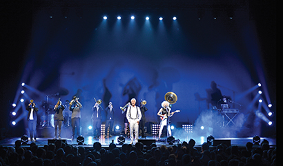 David Byrne & St. Vincent Tour photo by Steve Jennings