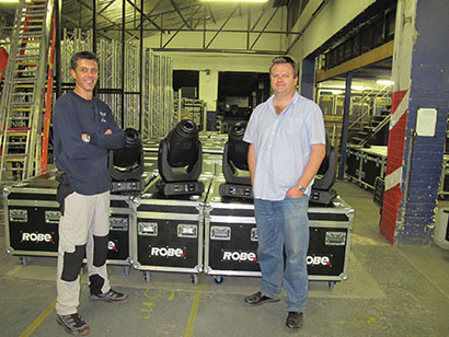 From left, Duncan Riley, DWR; Stuart Andrews, Gearhouse SA