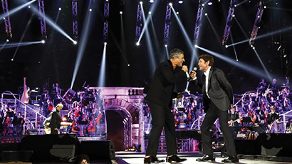 Gianni Morandi Shows at Verona Arena Lit with Clay Paky Gear