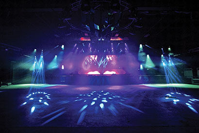 dbn Lighting provided lighting and video support for The Warehouse EDM gigs in Manchester, U.K. in 2013