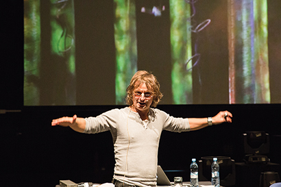 Luc Lafortune's Dec. 5 lecture in St. Petersburg, Russia received support from Clay Paky