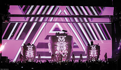 XL Video Supports will.i.am’s #willpower Tour in Europe. Photo by Scott Davies