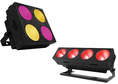 Chauvet Professional Nexus 2x2 and Nexus 4x1 COB RGB LED Fixtures