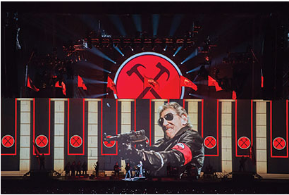 XL Video supports Roger Waters The Wall Live tour, photo courtesy Wembley Stadium