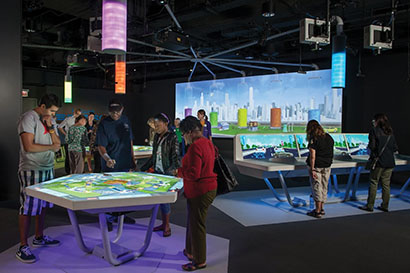 When the Museum of Science and Industry, Chicago was planning its newest permanent exhibit, Future Energy Chicago, it turned to Electrosonic to provide the audio and video systems for the exhibit’s film and simulation game