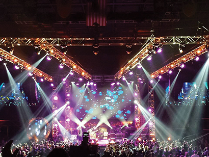 Impact NYE Concert Rig Includes Chauvet Professional Gear