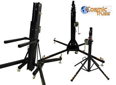 Cosmic Truss Launches Complete Range of Wind-Up Stands