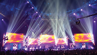 2014 Stellar Awards Rig Includes Chauvet Professional Legend 230SR Beam Fixtures