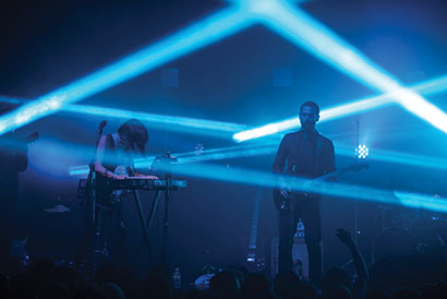 Phantogram Tours North America with Robe LEDBeam 100s