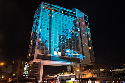 PS4 Launch at the Standard, High Line Hotel in Manhattan. Photo by David Kepner