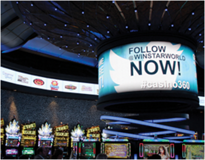 Winstar World Casino Installs Nanolumens Displays