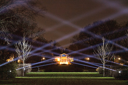 Morton Arboretum lit with Clay Paky gear