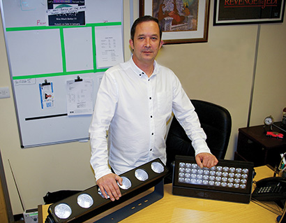 Steve Butcher, with some of his new SGM acquisitions