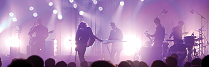 Goldfrapp Tours with Philips Showline SL Nitro 510 Strobe/Luminaires