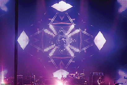 Kings of Leon Tour with XL Video-Supplied Radiant MC-18 Hybrid LED Screen